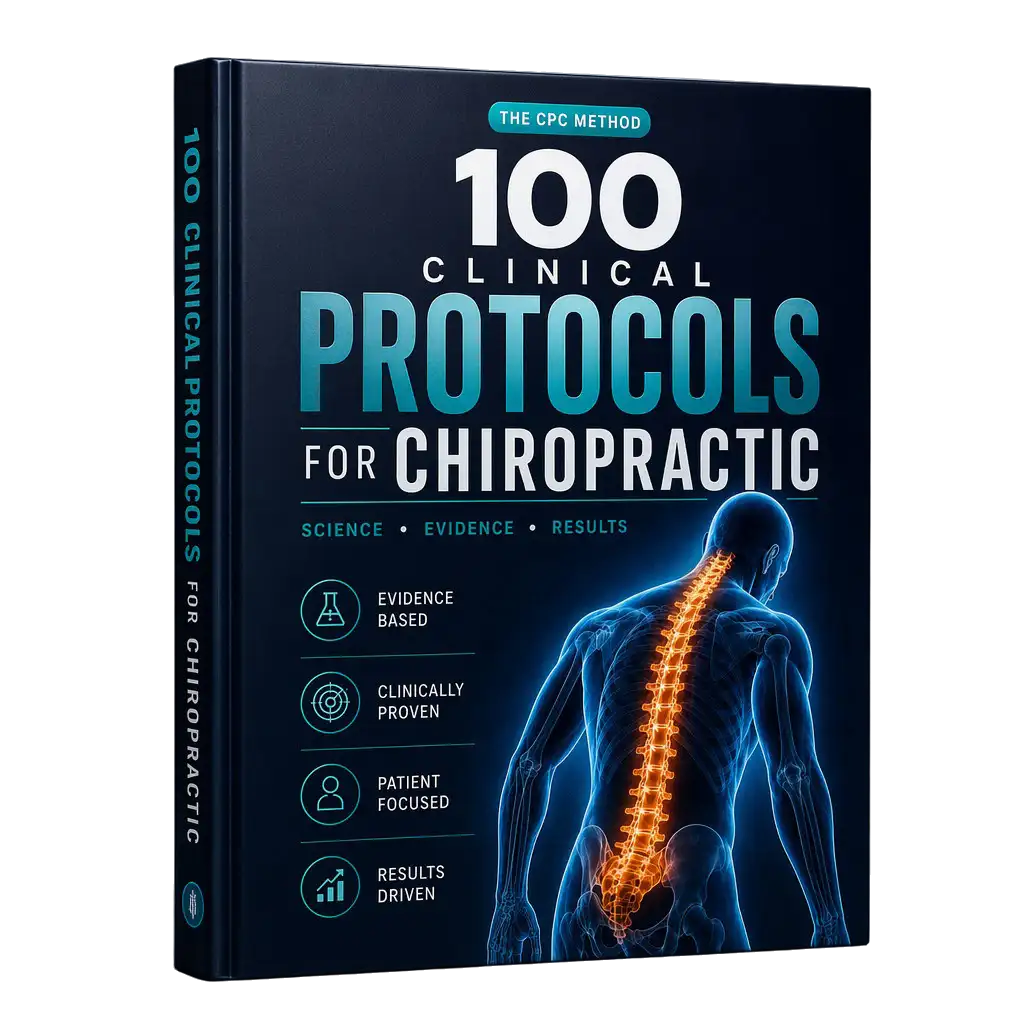 100 Clinical Protocols for Chiropractic β Basic plan book cover
