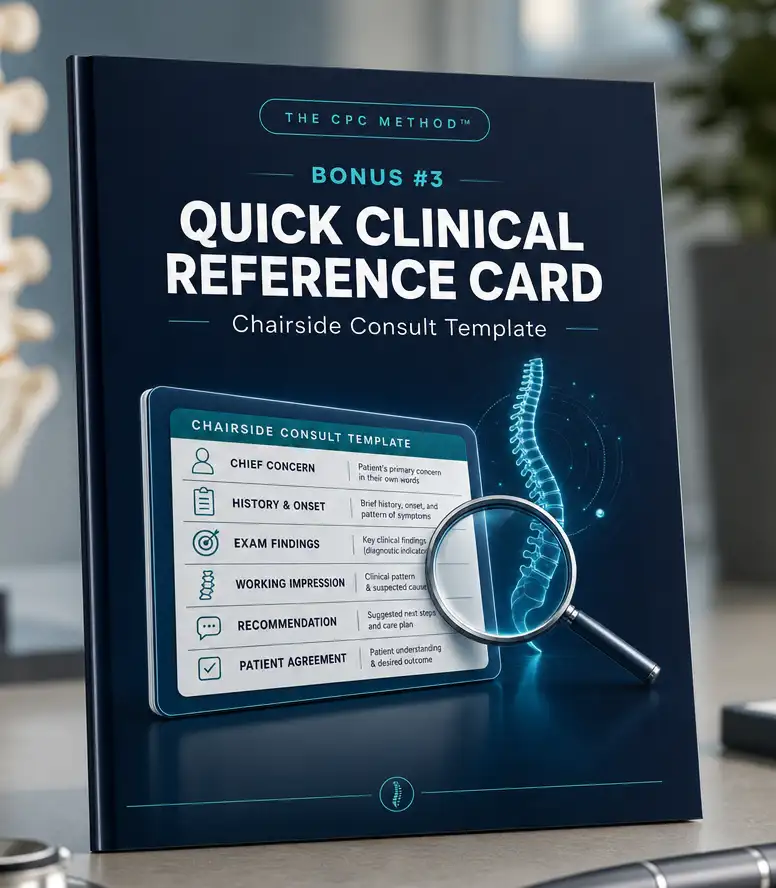 Bonus #3 β Quick Clinical Reference Card cover